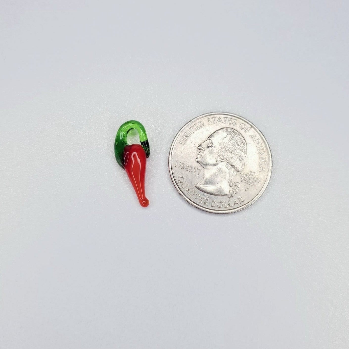 Glass Chili Pepper Good Luck Charm