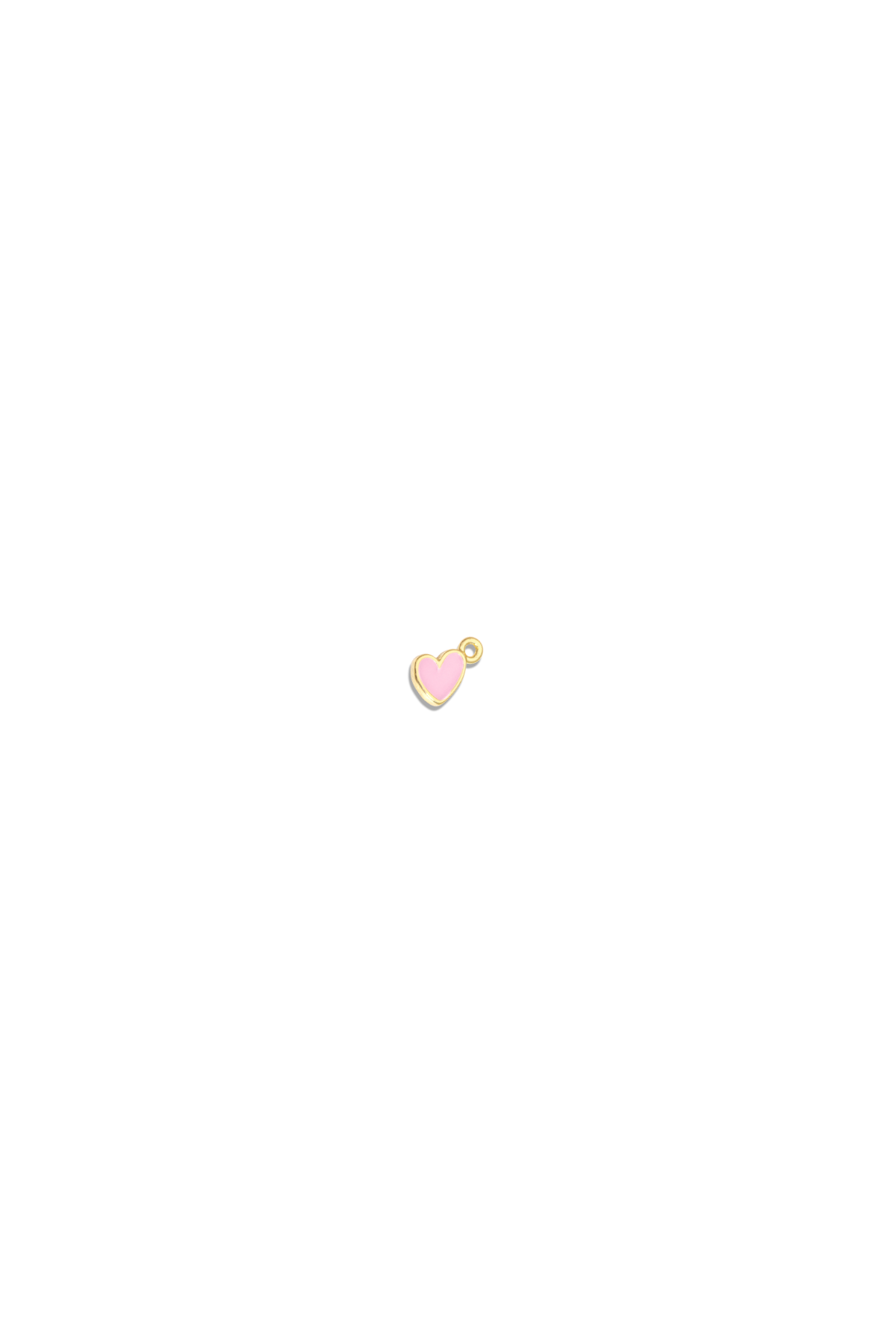 Dainty Enamel Heart Charms