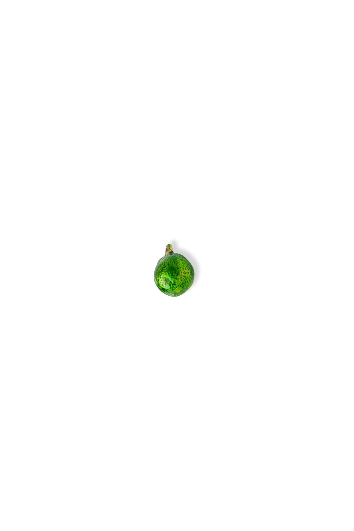 18K Real Gold Plated 3D Enamel Fruit Charm