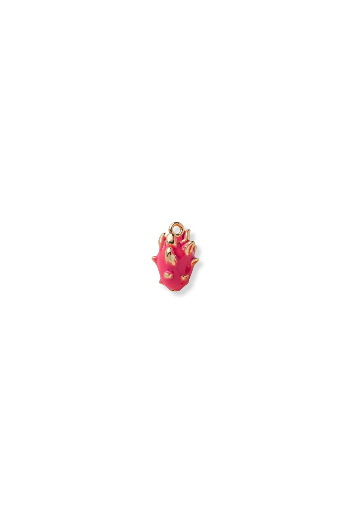 18K Real Gold Plated 3D Enamel Fruit Charm