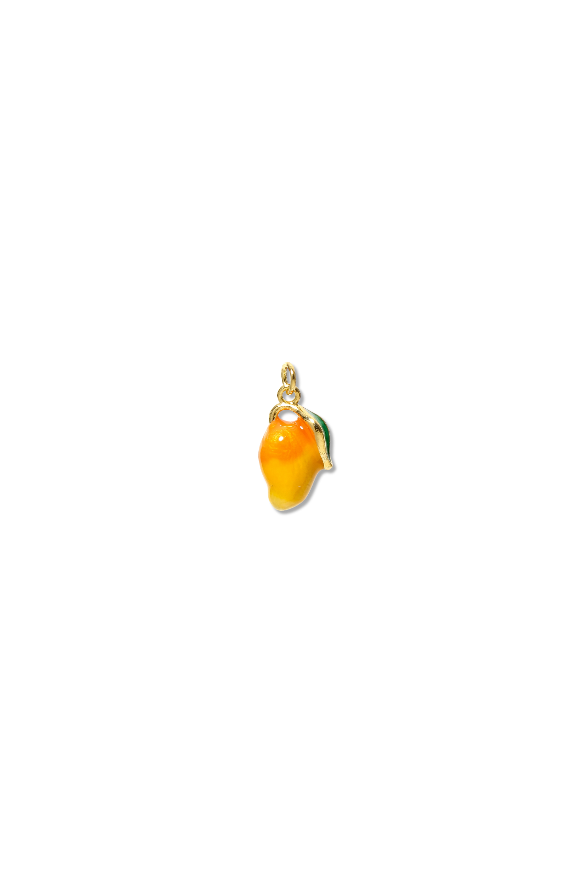 18K Real Gold Plated 3D Enamel Fruit Charm