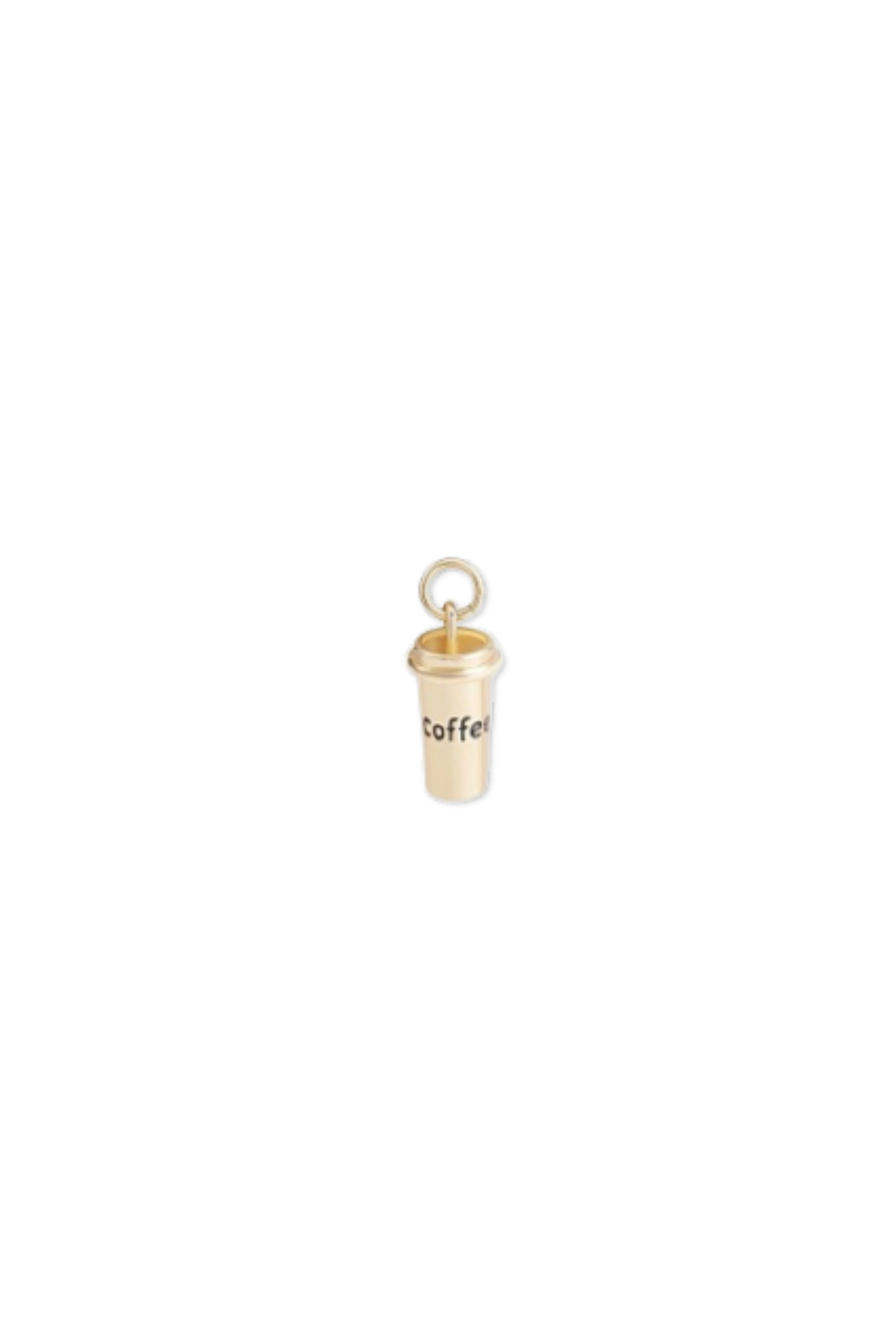 Gold Coffee Charms