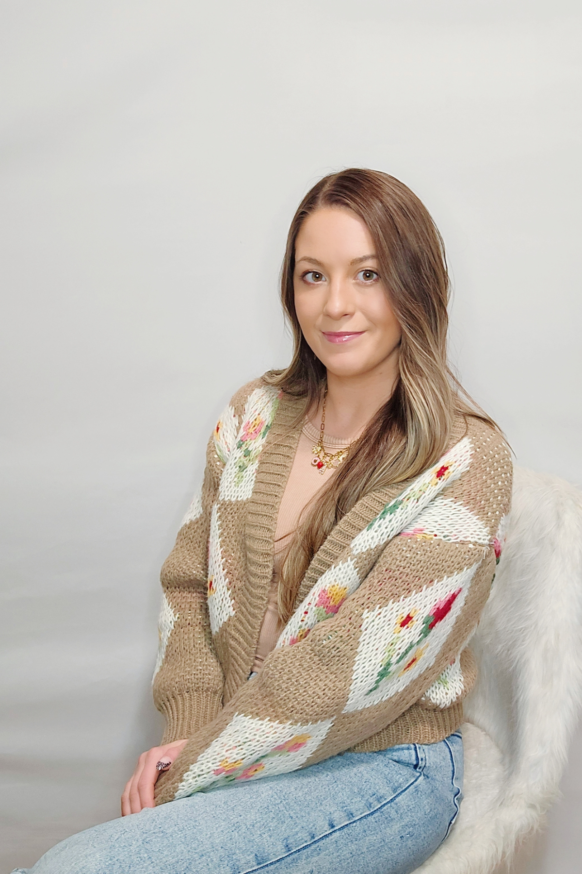 *50% OFF APPLIED AT CHECKOUT!* Romantic Bouquet Cropped Vintage Floral Cardigan