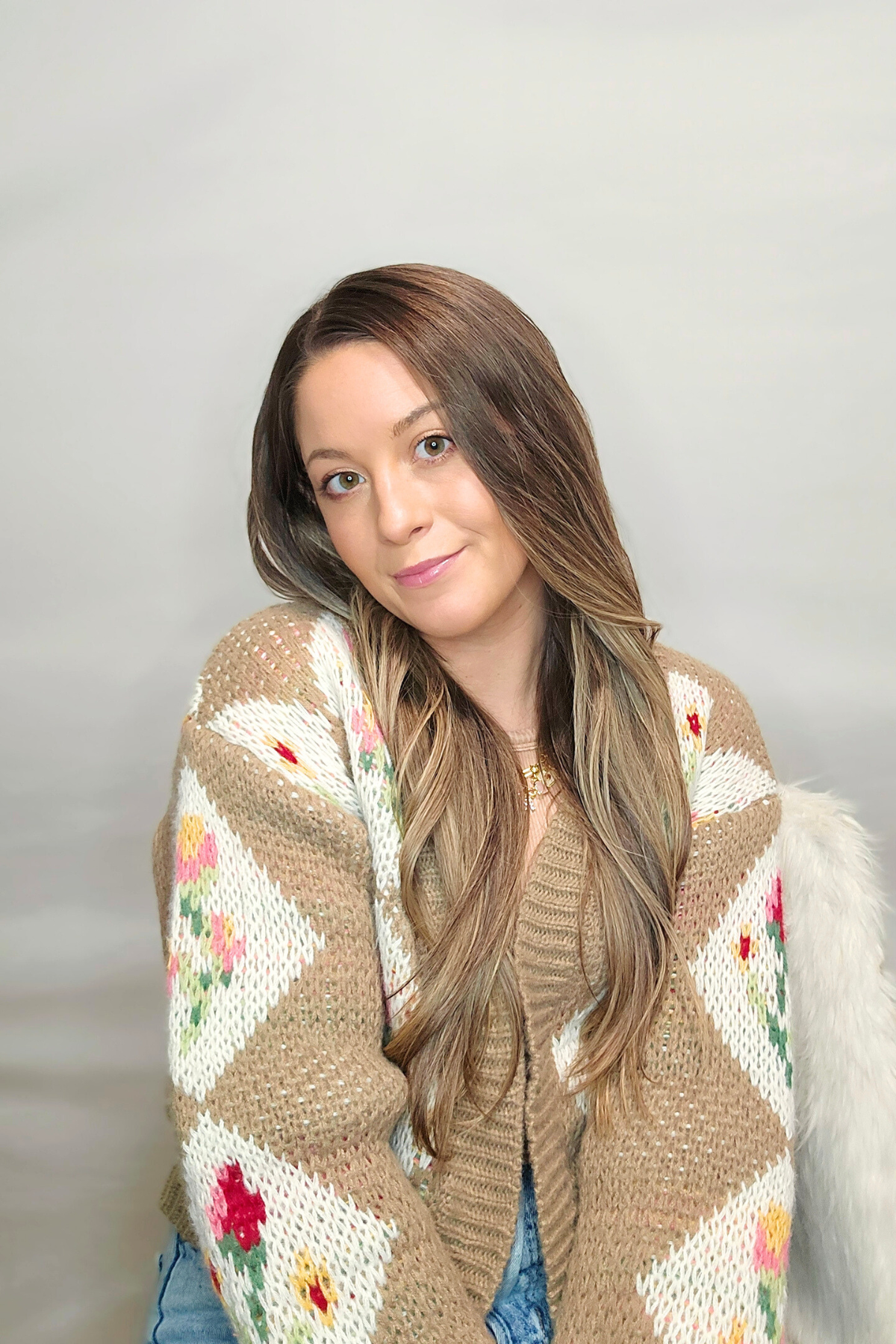 *50% OFF APPLIED AT CHECKOUT!* Romantic Bouquet Cropped Vintage Floral Cardigan