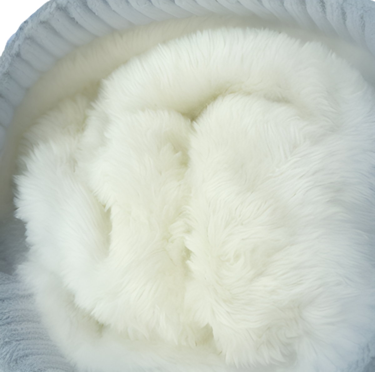 Soft & Cozy Fleece Lined Twist Knit Faux Fur Pom Beanie- in Ivory- Winter Hat