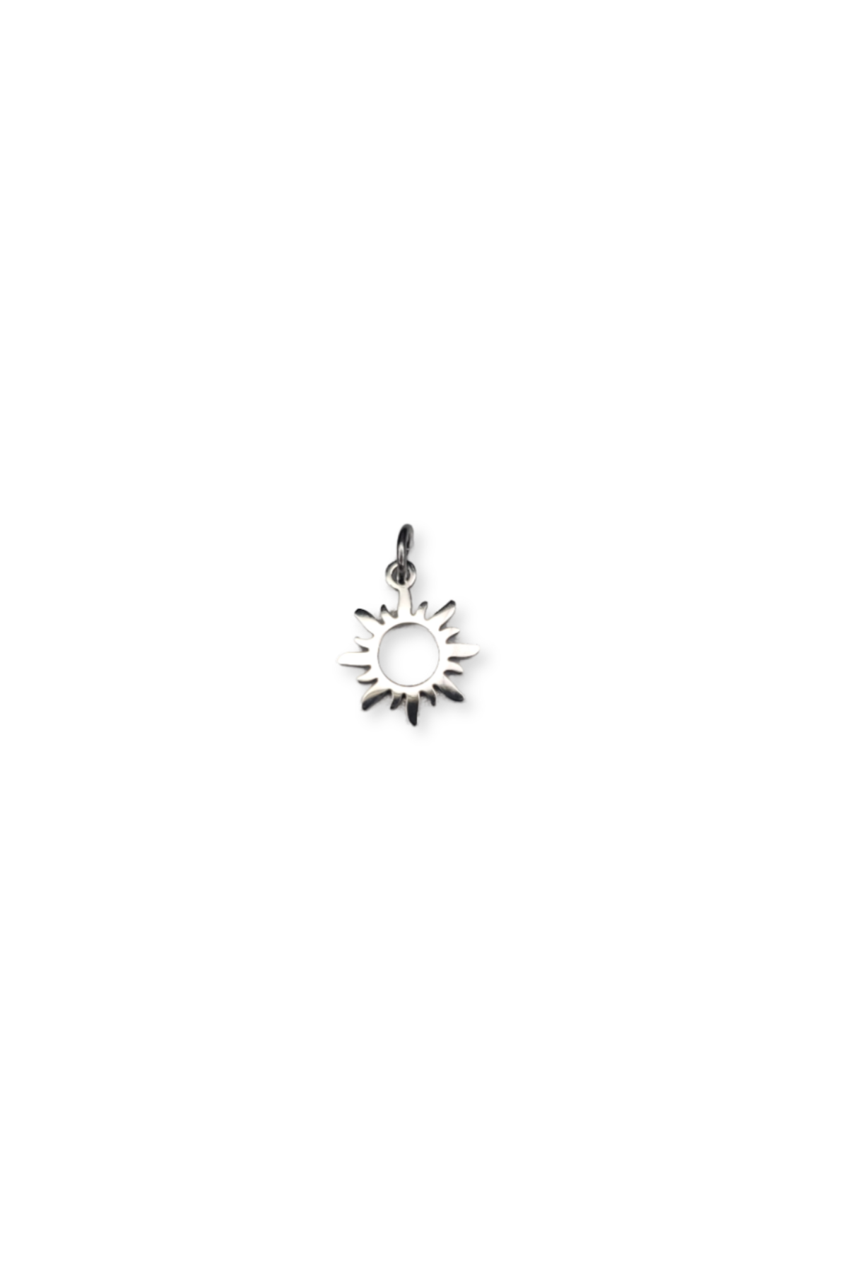Stainless Steel Sun Charm