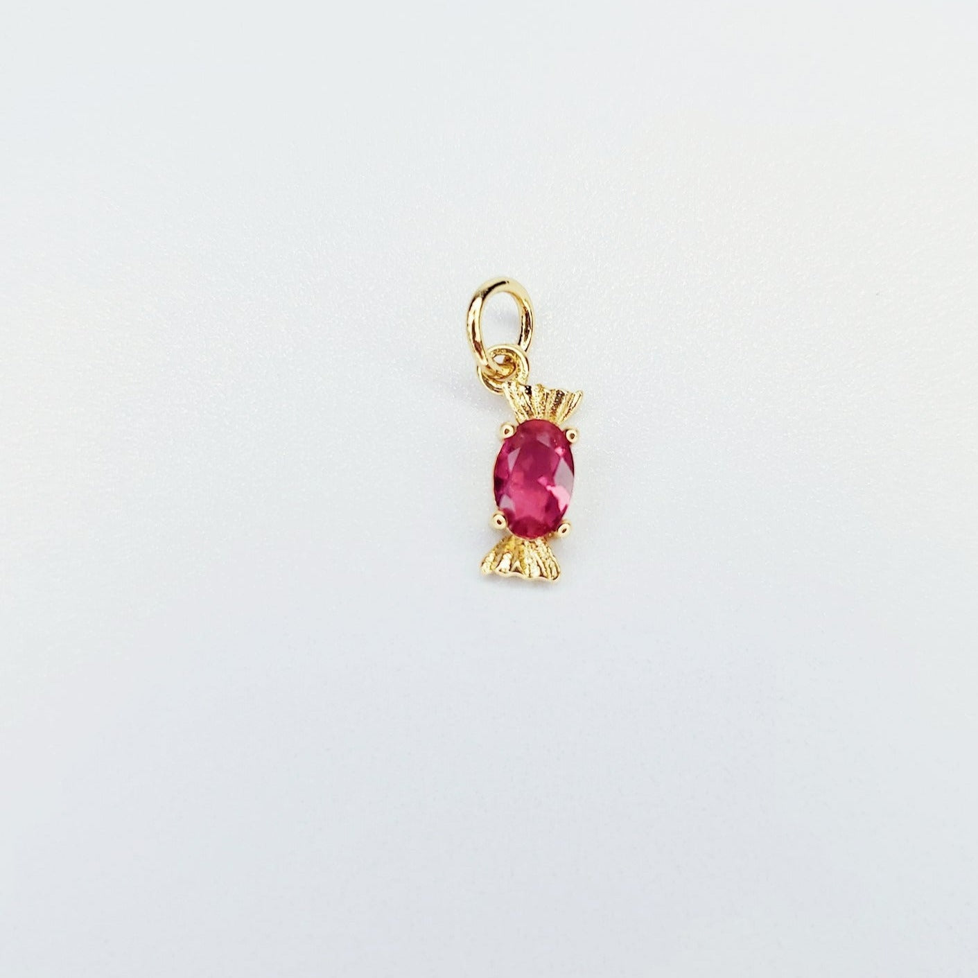 14K Gold Filled Dainty Candy Pendant