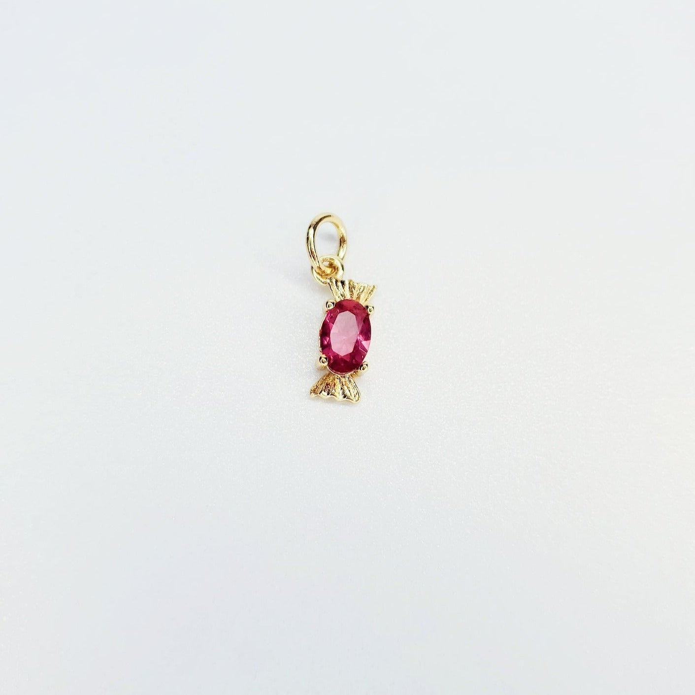 14K Gold Filled Dainty Candy Pendant