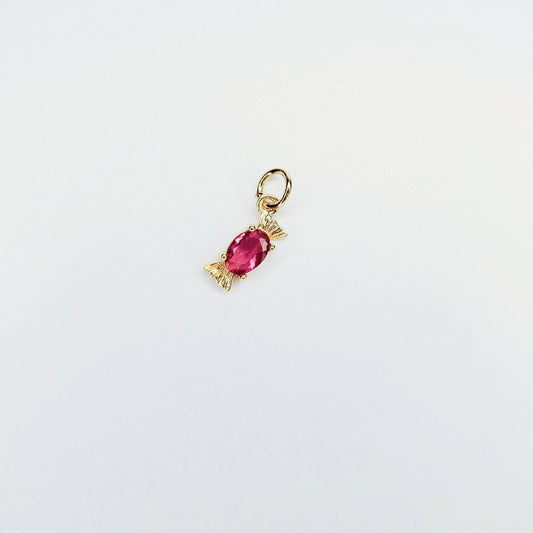 14K Gold Filled Dainty Candy Pendant