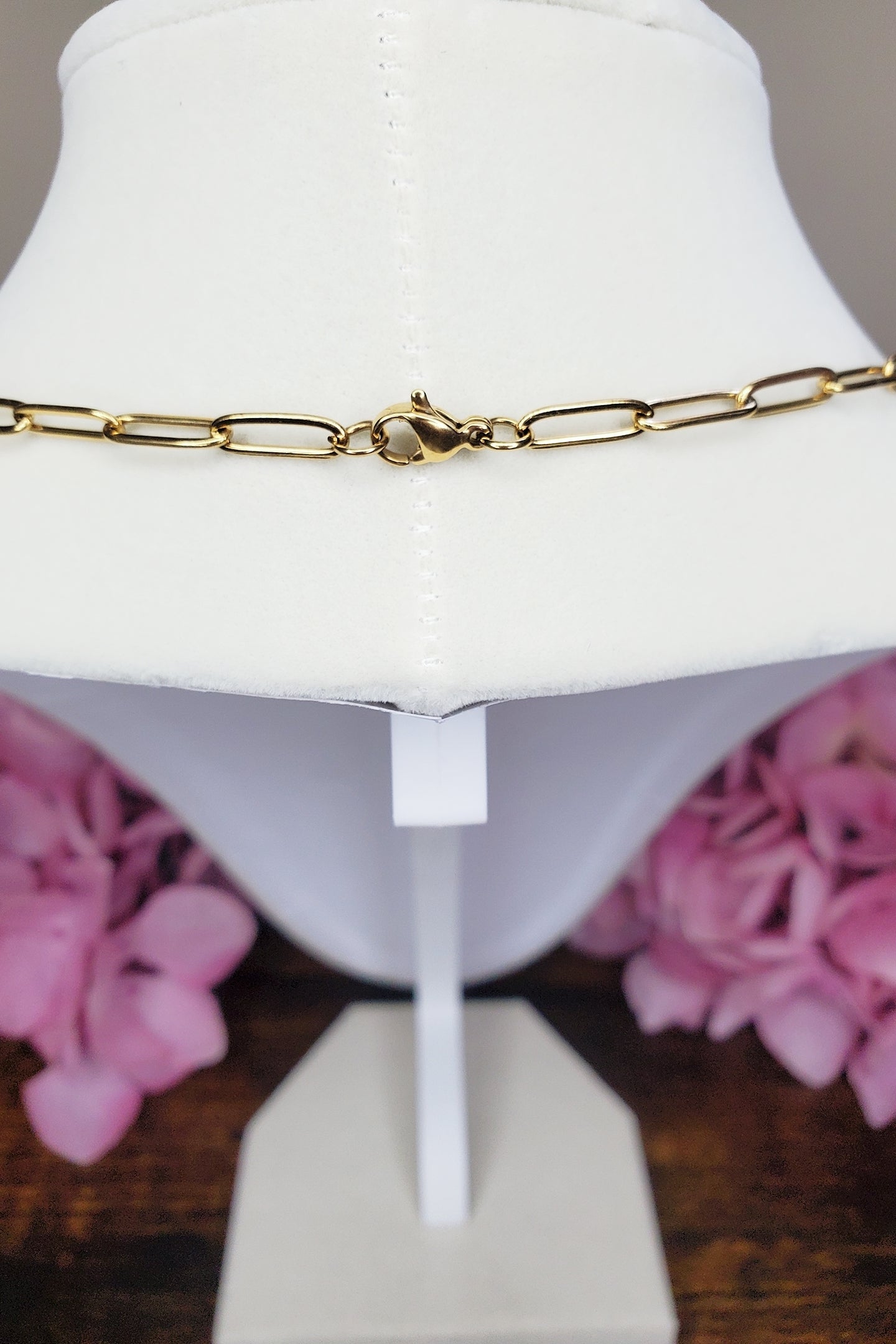 Stainless Steel 20" & 17.7" Paperclip Link Chain Necklace- Available In Gold & Silver!