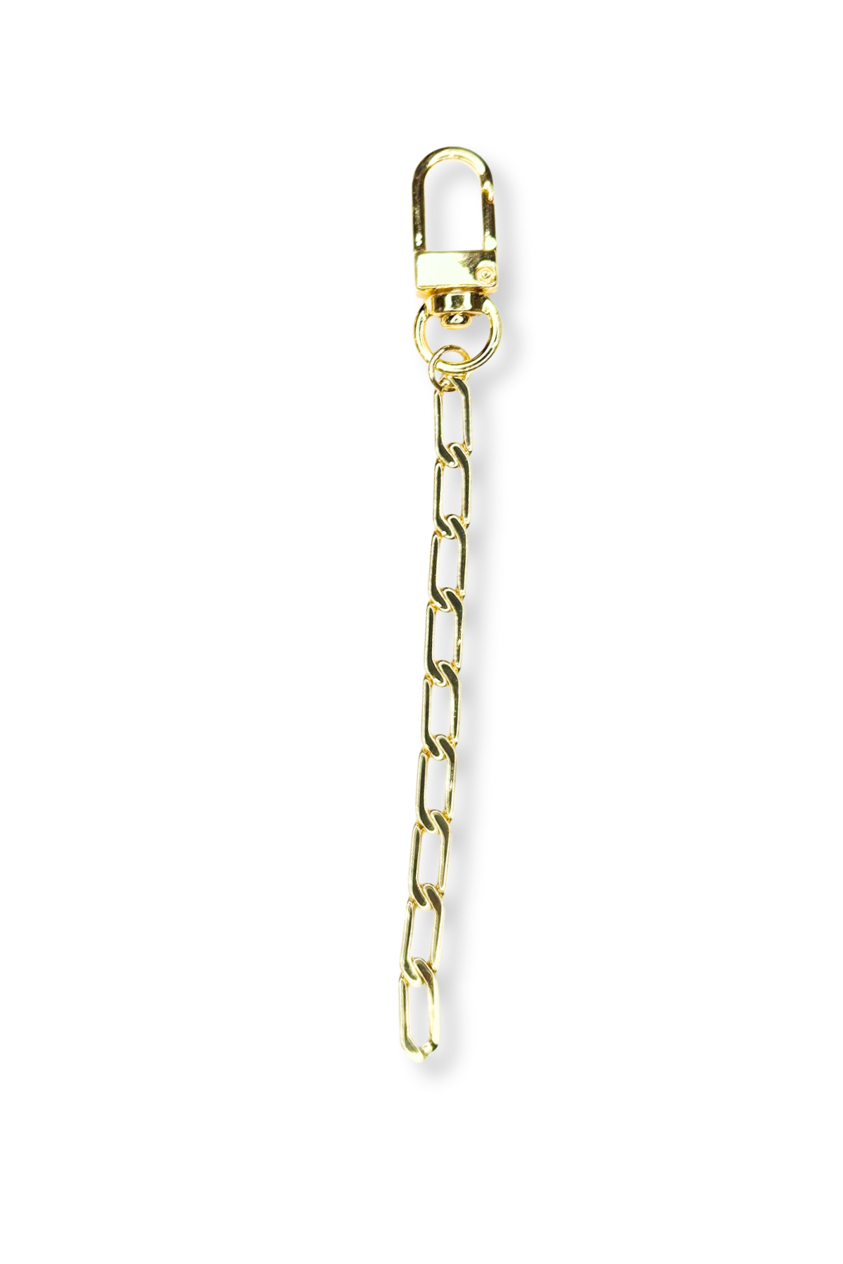 Gold Filled 5" Flat Paperclip Clip-on Bag Charm
