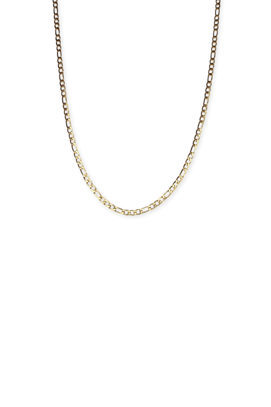 Stainless Steel Figaro Chain Necklace