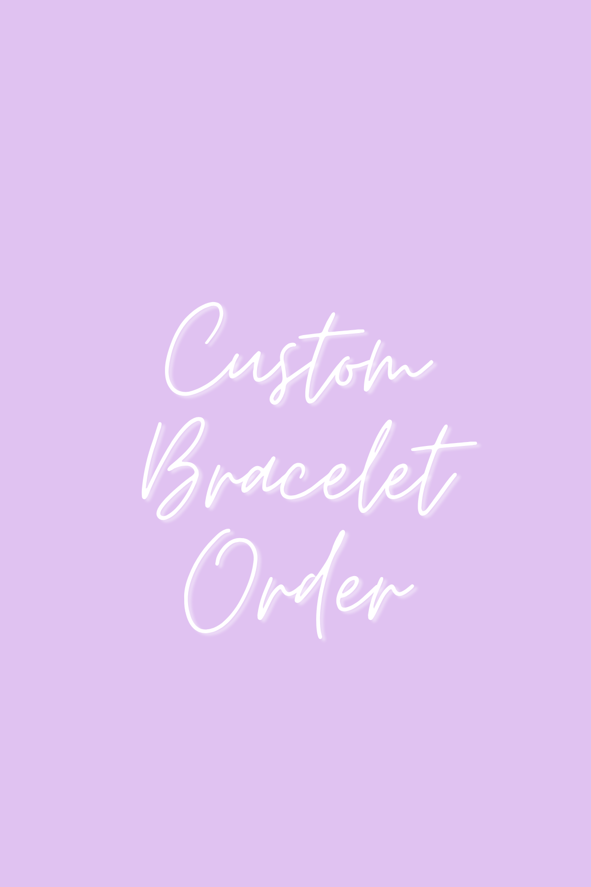 Custom Charm Bracelet